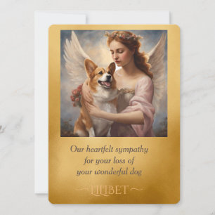Pembroke Corgi elegant Angel Sympathy