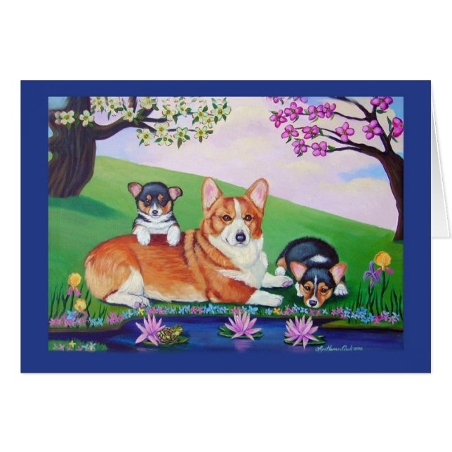 Pembroke Welsh Corgi (Front Horizontal)