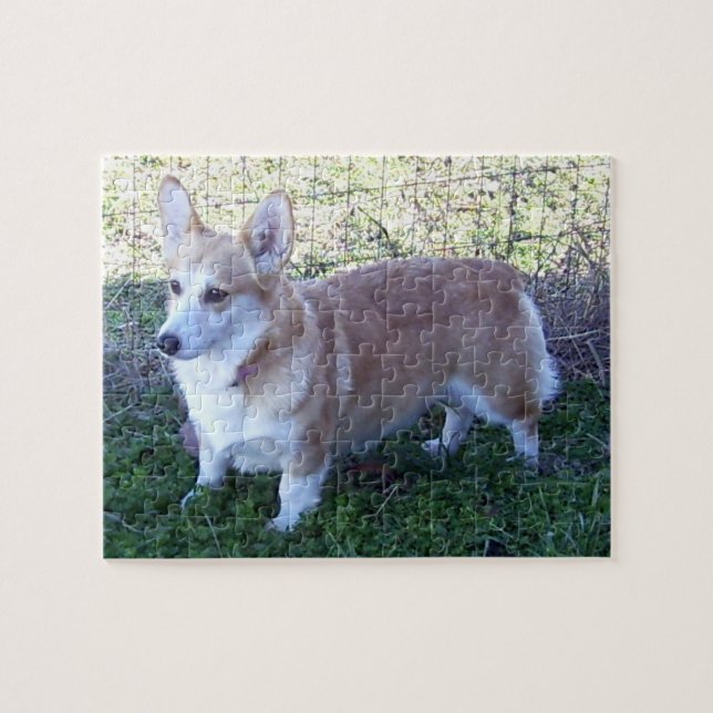 Pembroke Welsh Corgi 110 pc. Puzzle & Storage Tin (Horizontal)