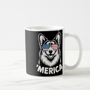 Pembroke Welsh Corgi 4th Of July ‘merica Patriotic Coffee Mug