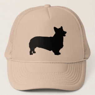 Pembroke Welsh Corgi (black) Trucker Hat