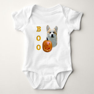 Pembroke Welsh Corgi Boo Baby Bodysuit