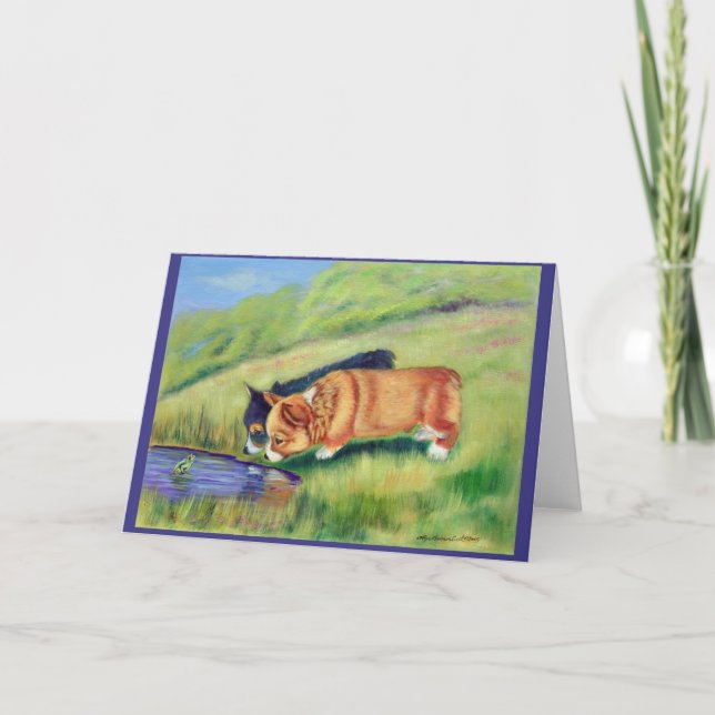 Pembroke Welsh Corgi Card (Front)