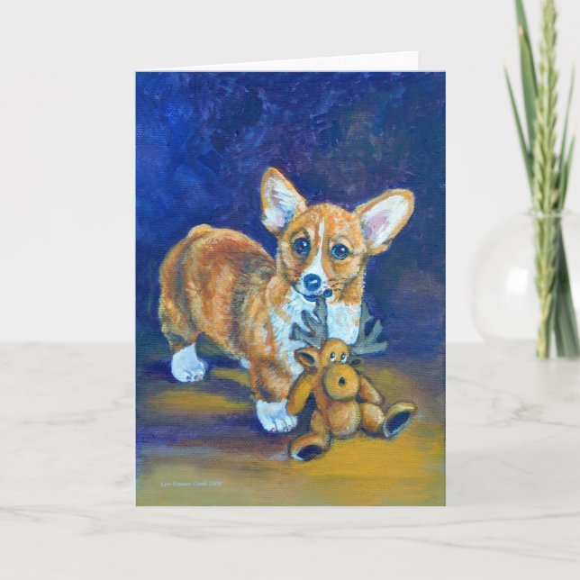 Pembroke Welsh Corgi Card (Front)