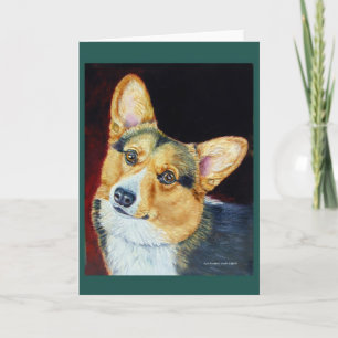 Pembroke Welsh Corgi Card
