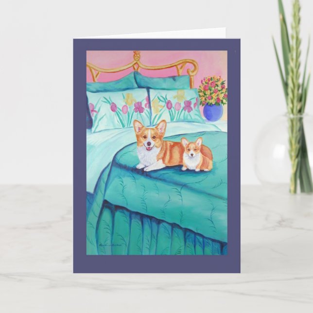 Pembroke Welsh Corgi Card (Front)