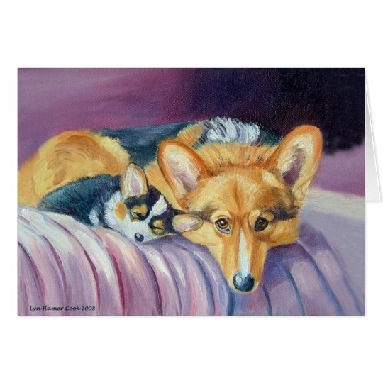 Pembroke Welsh Corgi Card