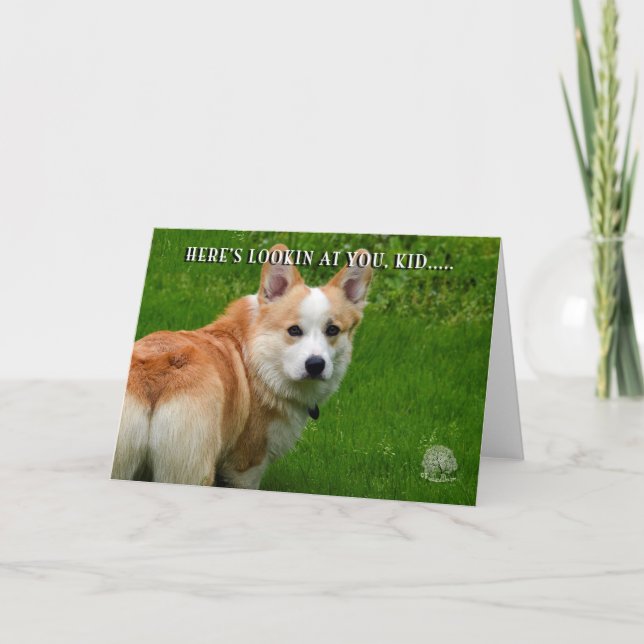Pembroke Welsh Corgi Card (Front)