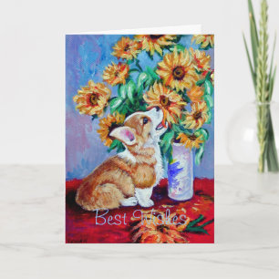 Pembroke Welsh Corgi Card