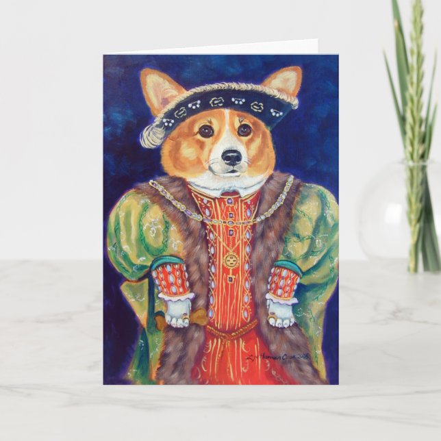 Pembroke Welsh Corgi Card (Front)