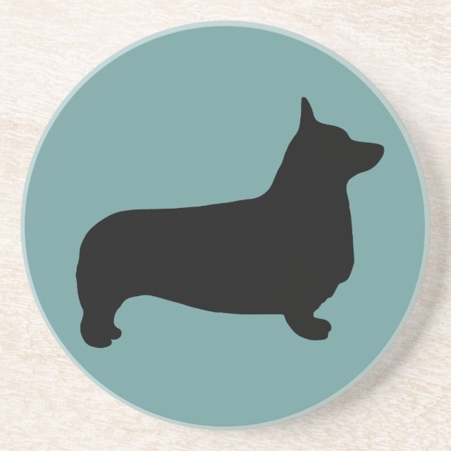 Pembroke Welsh Corgi Coasters (Front)