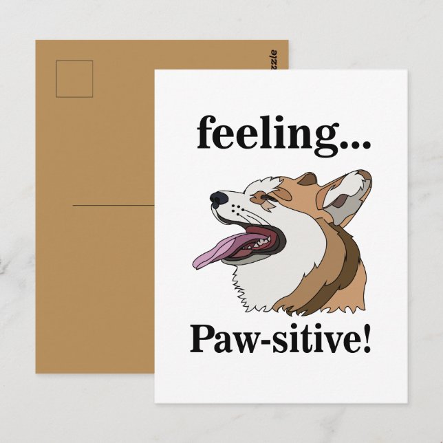 Pembroke Welsh Corgi Cute Dog Postcard (Front/Back)