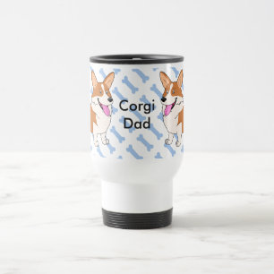 Pembroke Welsh Corgi Dad Travel Mug