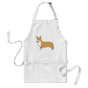 Pembroke Welsh Corgi   Dog Design Standard Apron