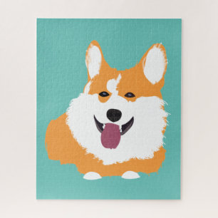 Pembroke Welsh Corgi Dog Pet Animal Jigsaw Puzzle