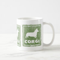 Pembroke Welsh Corgi Dog Silhouettes