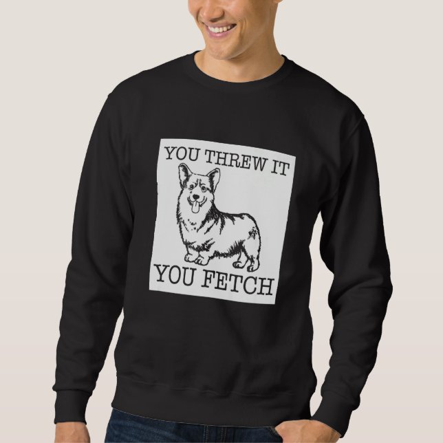 Pembroke Welsh Corgi dog Sweatshirt (Front)