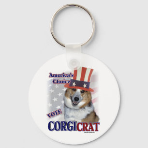 Pembroke Welsh Corgi Gifts Key Ring