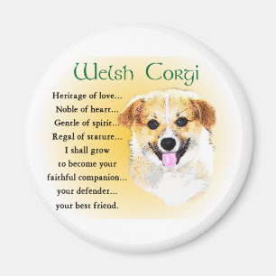 Pembroke Welsh Corgi Gifts Magnet