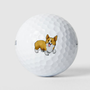 Pembroke Welsh Corgi Golf Balls