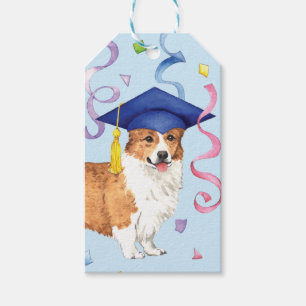 Pembroke Welsh Corgi Graduate Gift Tags