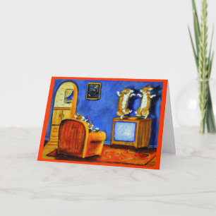 Pembroke Welsh Corgi Greeting Cards