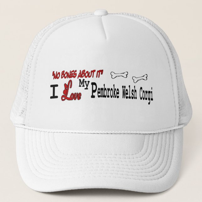 Pembroke Welsh Corgi (I Love) Hat (Front)