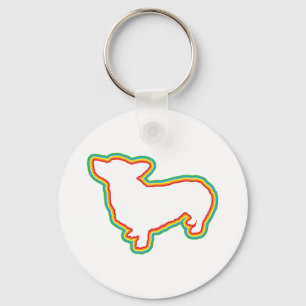 Pembroke Welsh Corgi Key Ring