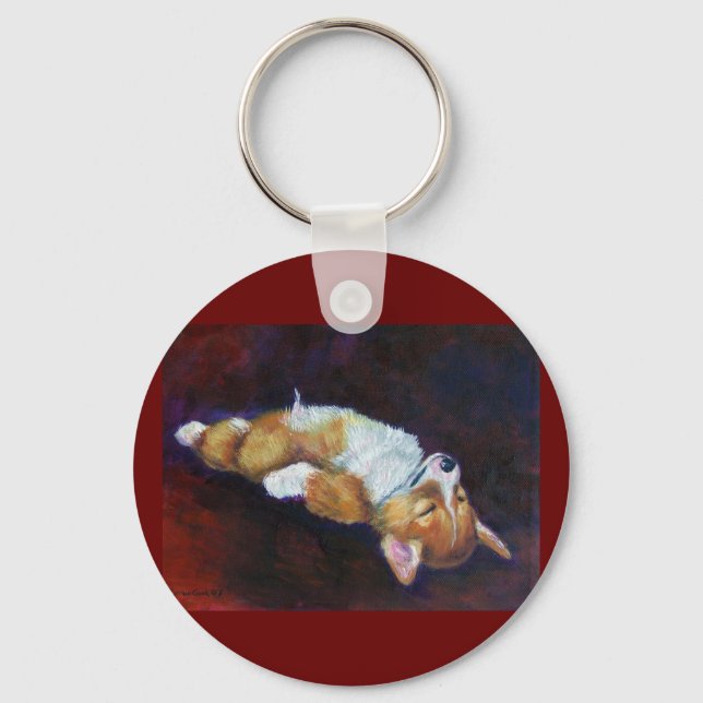 Pembroke Welsh Corgi Keychain (Front)