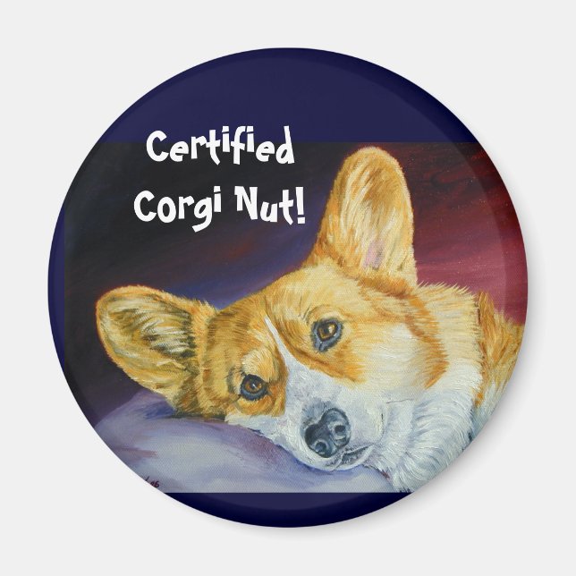 Pembroke Welsh Corgi Magnets (Front)