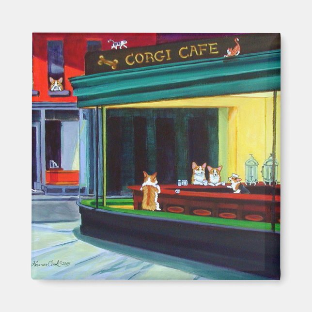 Pembroke Welsh Corgi Magnets (Front)