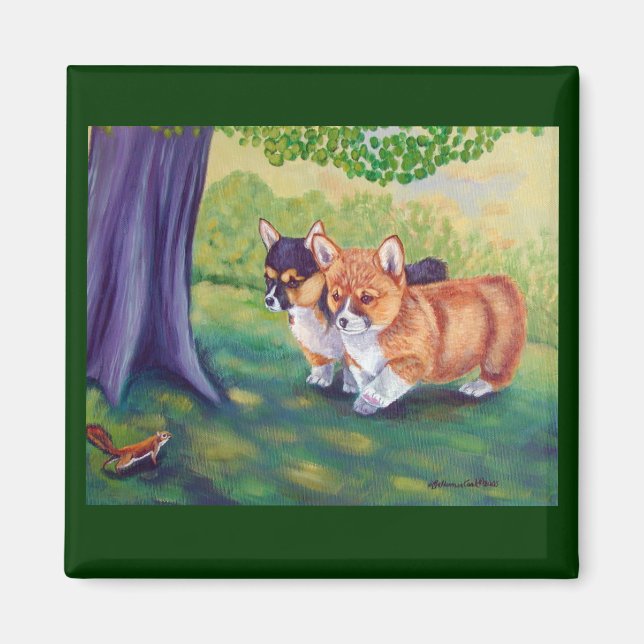 Pembroke Welsh Corgi Magnets (Front)