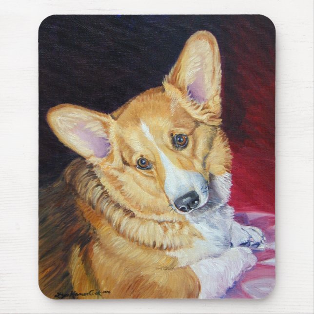 Pembroke Welsh Corgi Mousepad (Front)