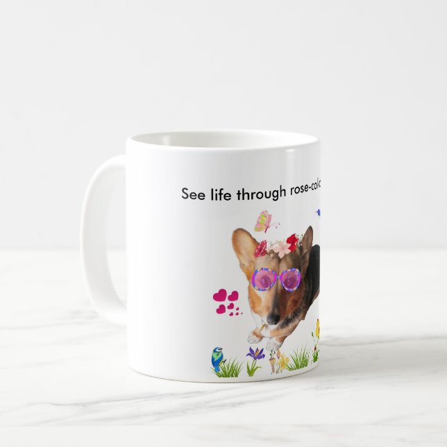 Pembroke Welsh Corgi Mug (Front Left)