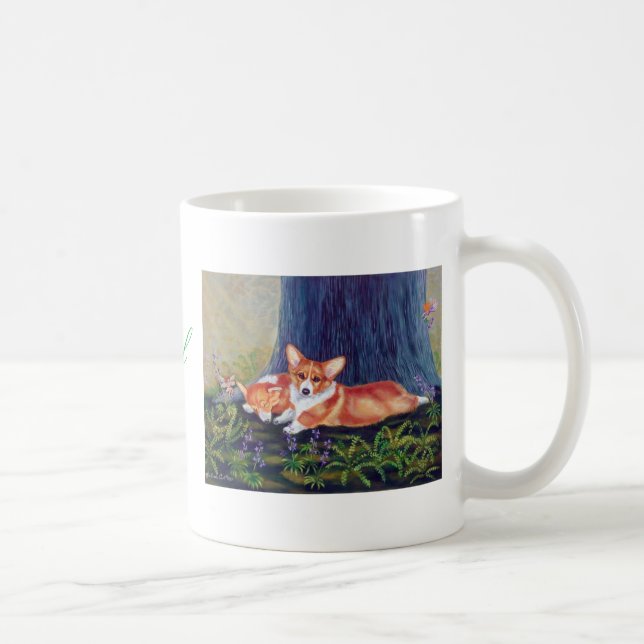 Pembroke Welsh Corgi Mugs (Right)