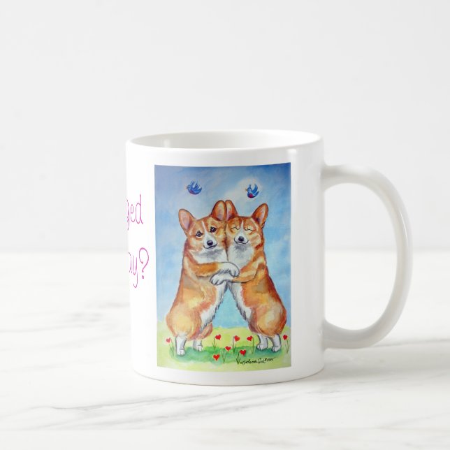 Pembroke Welsh Corgi Mugs (Right)