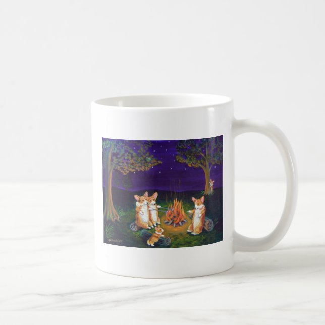 Pembroke Welsh Corgi Mugs (Right)