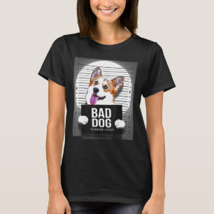 Pembroke Welsh Corgi Mugshot T T-Shirt