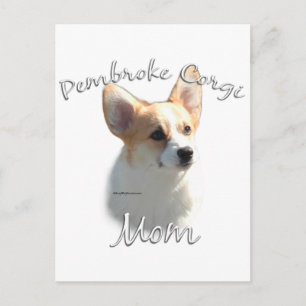 Pembroke Welsh Corgi Mum 2 Postcard