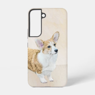 Pembroke Welsh Corgi Painting - Original Dog Art Samsung Galaxy Case