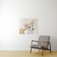 Pembroke Welsh Corgi Painting - Original Dog Art