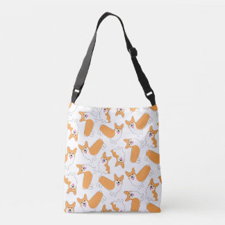 Pembroke Welsh Corgi Pattern Crossbody Bag