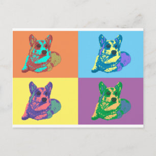 Pembroke Welsh Corgi Postcard