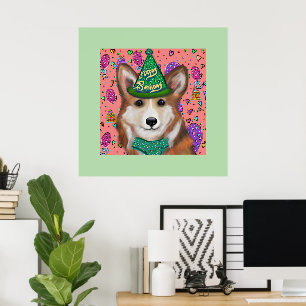 PEMBROKE WELSH CORGI  POSTER