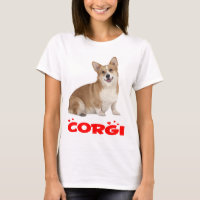 Pembroke Welsh Corgi Puppy Dog Red Love Ladies