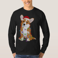 Pembroke Welsh Corgi PWC Christmas Lights Xmas Dog
