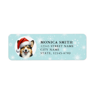 Pembroke Welsh Corgi Return Address Labels