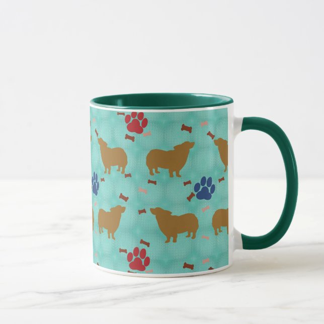 Pembroke Welsh Corgi Shadow Mug (Right)