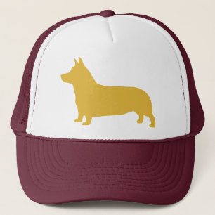 Pembroke Welsh Corgi Silhouette Trucker Hat