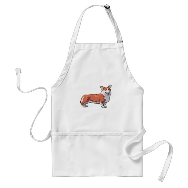 Pembroke Welsh Corgi Standard Apron (Front)